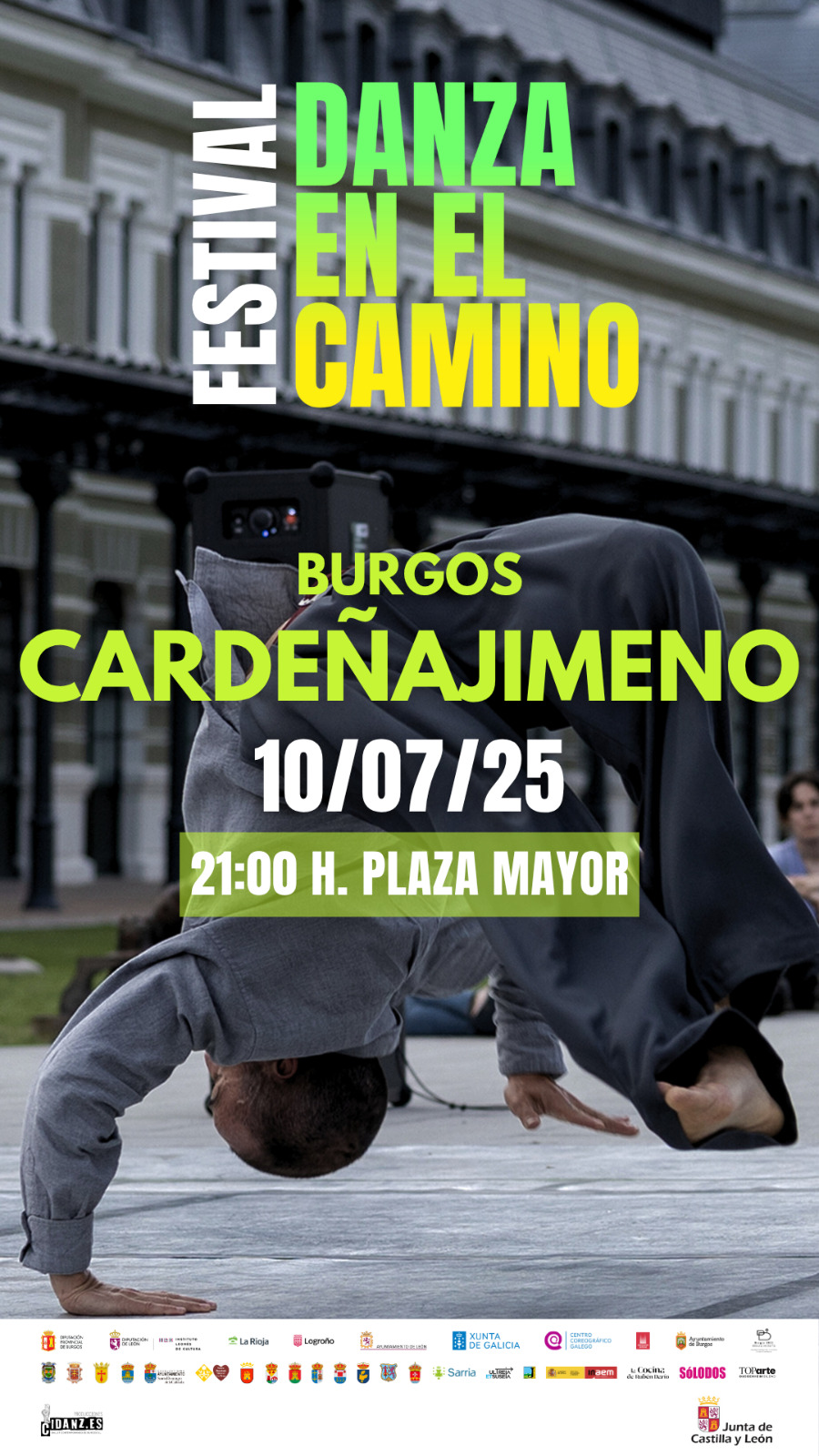 Cartel Danza en el Camino. 